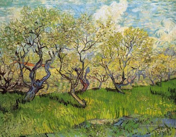 Orchard in Blossom 3 Vincent van Gogh Szenerie Ölgemälde